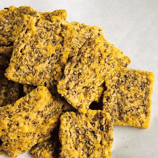 「美食同玄米」揚げたがね (カレー味) Bishokudo Rice Crackers - Curry