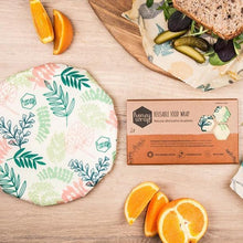 画像をギャラリービューアに読み込む, みつろうエコラップ 3-Pack (オーガニックコットン100%生地) (S, M, L 各1枚)Honeywrap 3-Pack