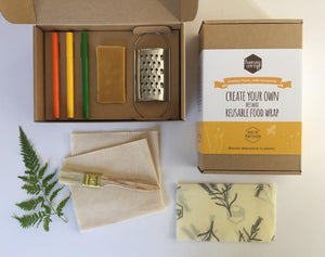 「自分で作る」みつろうエコラップ （スターターキット） - Create Your Own Honeywrap Kit