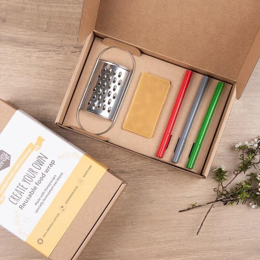 「自分で作る」みつろうエコラップ (スターターキット) - Create Your Own Honeywrap Kit