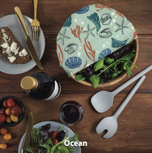 画像をギャラリービューアに読み込む, みつろうエコラップ Mサイズ (オーガニックコットン100%生地) Medium Honeywrap (24cm x 31cm)