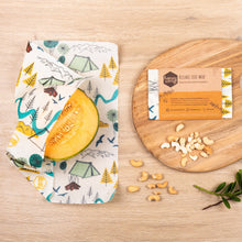 画像をギャラリービューアに読み込む, みつろうエコラップ XLサイズ (オーガニックコットン100%生地) XL Size Honeywrap (40cm x 45cm)