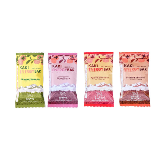 【送料無料】柿ベースエナジーバー // 12個セット　Kaki Energy Bar 12 Bar Pack