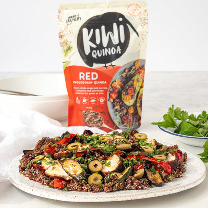 Kiwi Quinoa キウイキヌア（NZ産全粒レッドキヌア）400g - Kiwi Quinoa (Wholegrain Red Quinoa)