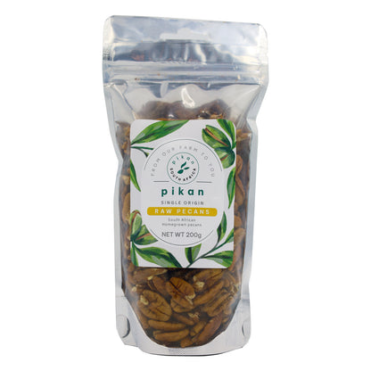 Pikan  生ピーカンナッツ　200g　- Raw Pecan Nuts