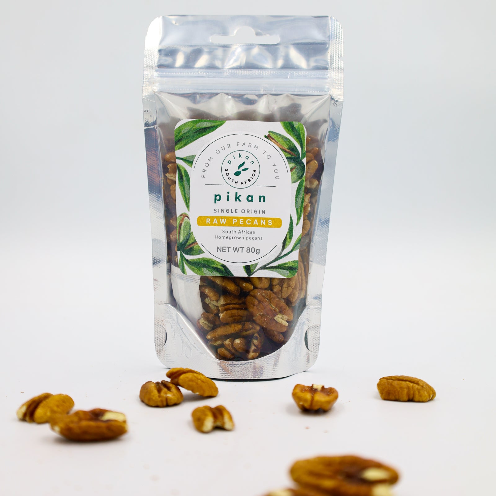 Pikan 生ピーカンナッツ 80g - Raw Pecan Nuts – Wholesum Japan