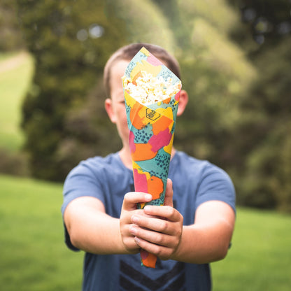 みつろうエコラップ Mサイズ (オーガニックコットン100%生地) Medium Honeywrap (24cm x 31cm)