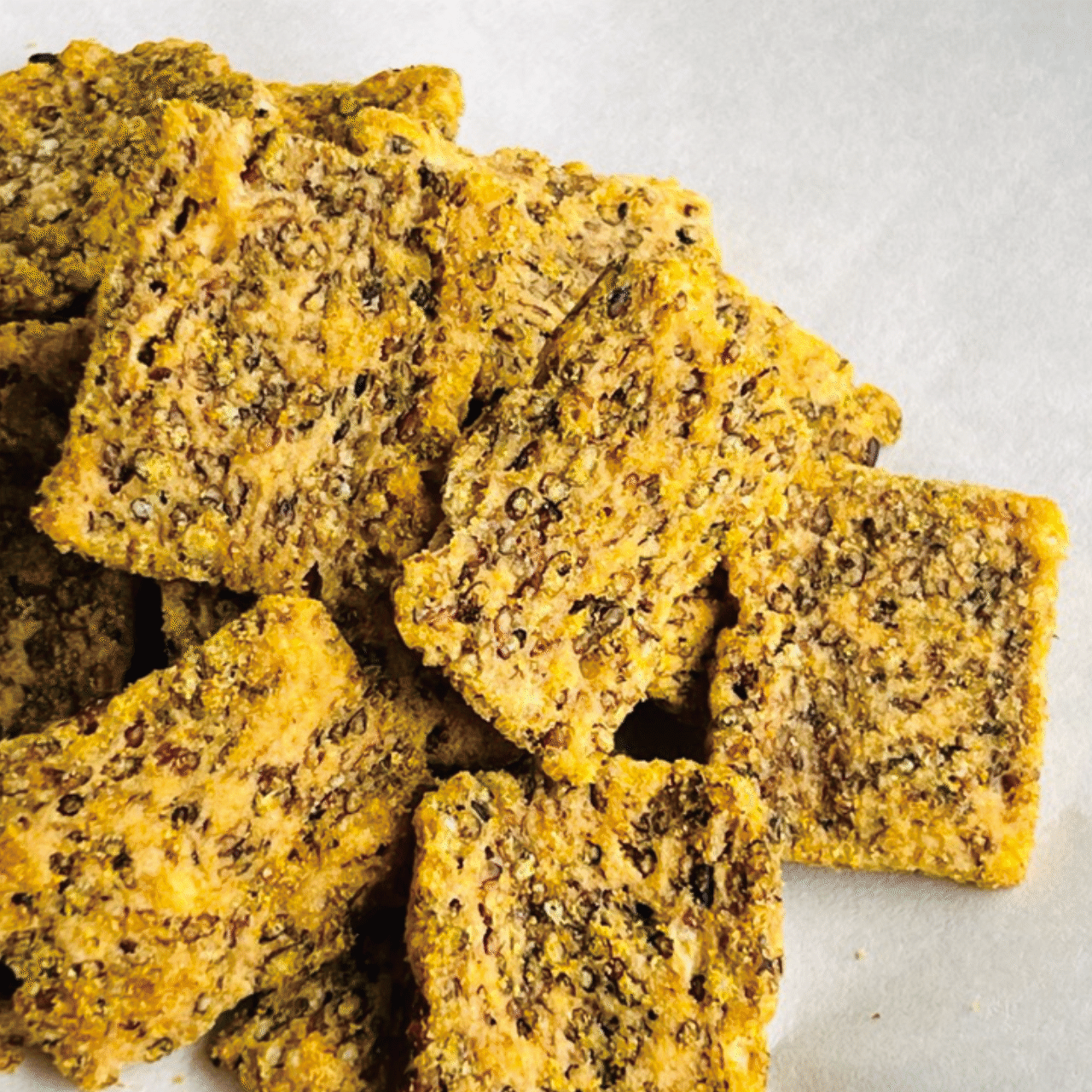 「美食同玄米」揚げたがね (カレー味）　Bishokudo Rice Crackers - Curry