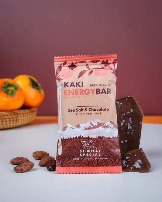 柿ベースエナジーバー // シーソルトチョコレート / 4個セット