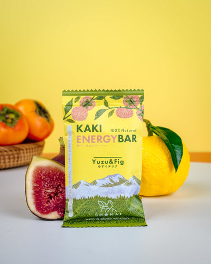 柿ベースエナジーバー - ゆずイチジク / 4個セット