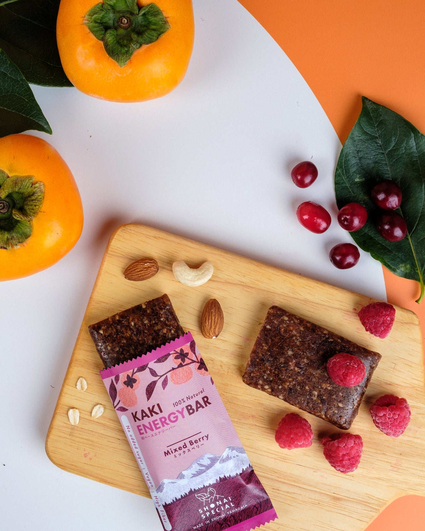 柿ベースエナジーバー // ミックスベリー / 4個セット