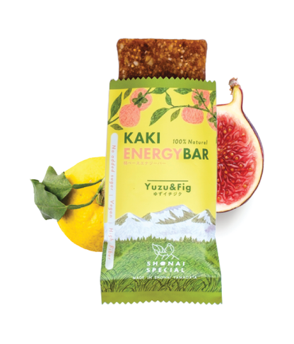 柿ベースエナジーバー - ゆずイチジク / 4個セット