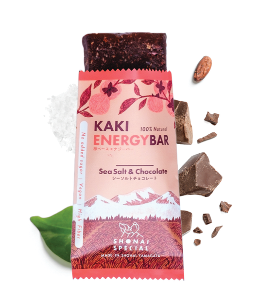 柿ベースエナジーバー // シーソルトチョコレート / 4個セット