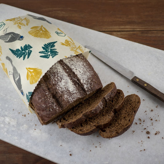 みつろうエコラップ XLサイズ (オーガニックコットン100%生地) XL Size Honeywrap (40cm x 45cm)